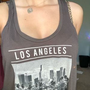 Los Angeles inspired tank top